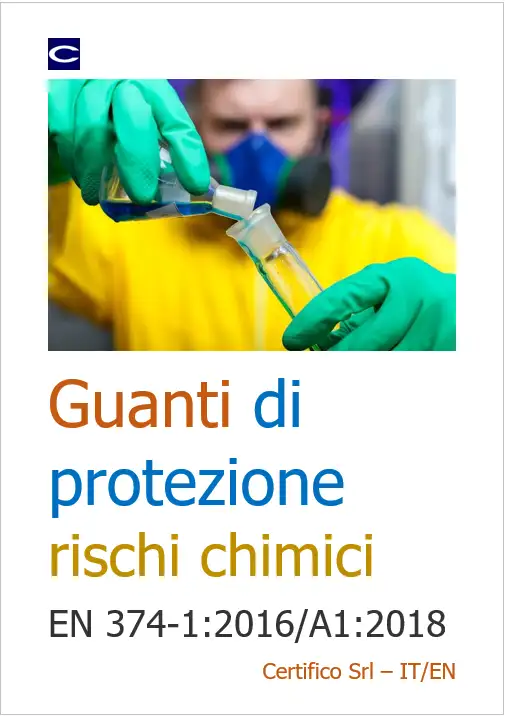 Cover Guanti di protezione rischi chimici 374 1 Cover Guanti di protezione rischi chimici 374 1