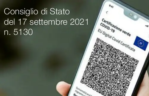 Consiglio di Stato Sez  III del 17 settembre 2021 n  5130
