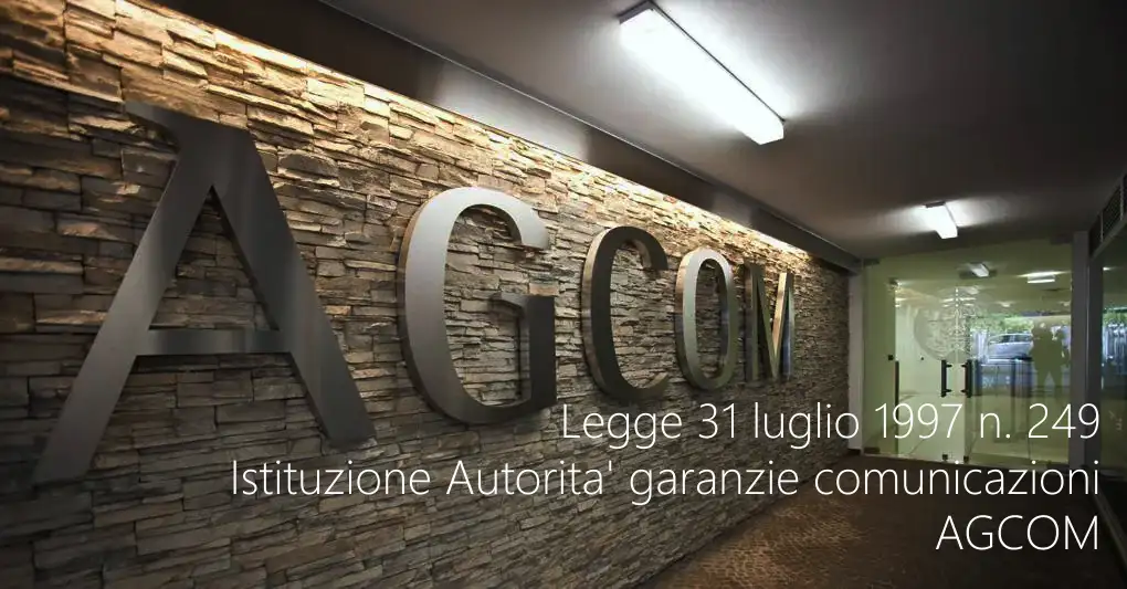 Legge 31 luglio 1997 n  249