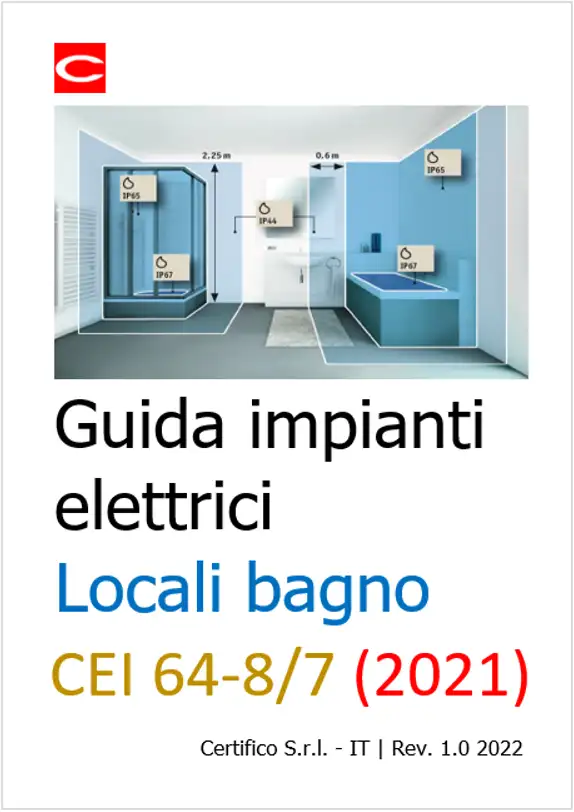 Guida impianti elettrici in locali bagno CEI 64 8 7