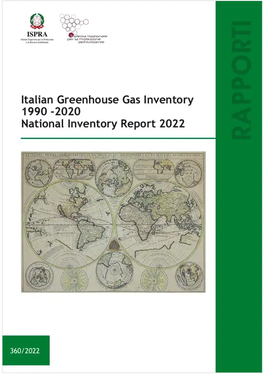 Italian Greenhouse Gas Inventory 1990 2020 Italian Greenhouse Gas Inventory 1990 2020