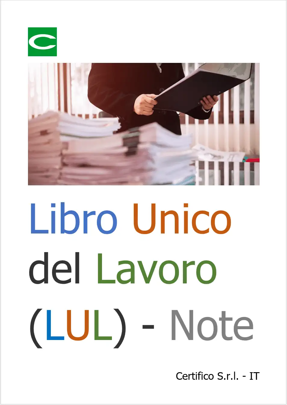 Libro unico del lavoro Libro unico del lavoro