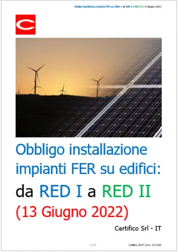 Obbligo installazione impianti FER su edifici   Normativa e note tecniche