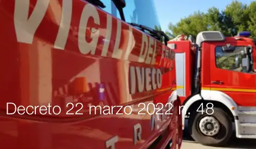Decreto 22 marzo 2022 n  48