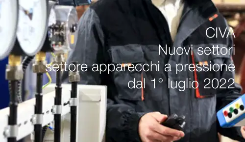CIVA nuovi settori apparecchi a pressione
