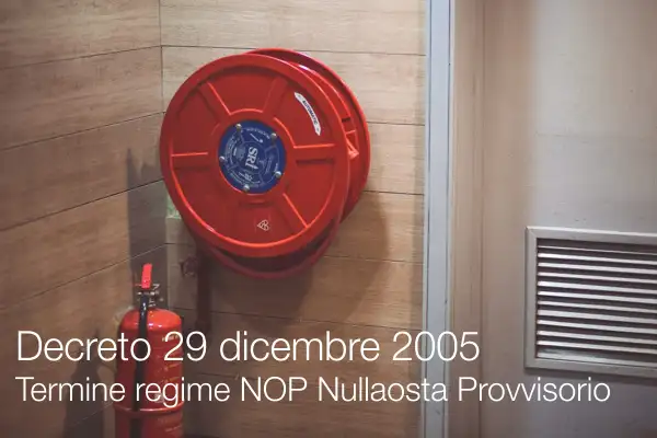 Decreto 29 dicembre 2005 Decreto 29 dicembre 2005
