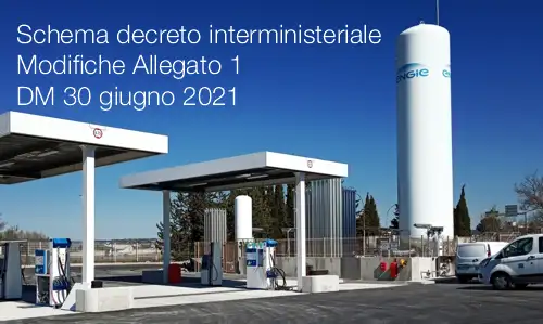 Schema decreto interministeriale Modifiche allegato 1 DM 30 giugno 2021 Schema decreto interministeriale Modifiche allegato 1 DM 30 giugno 2021
