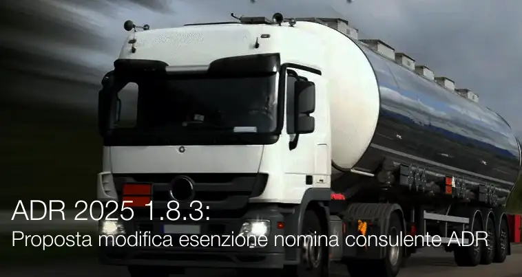 ADR 2025 1 8 3 Proposta modifica esenzione nomina consulente ADR