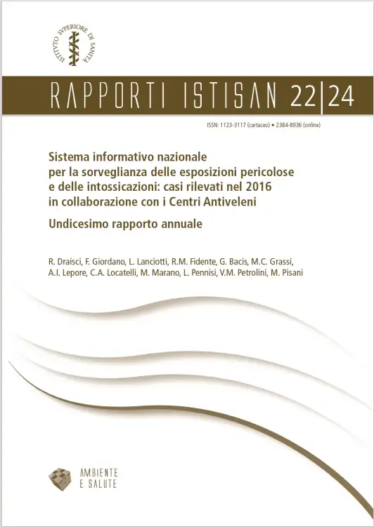 ISS Esposizioni pericolose e intossicazioni 11 Rapporto nazionale ISS Esposizioni pericolose e intossicazioni 11 Rapporto nazionale