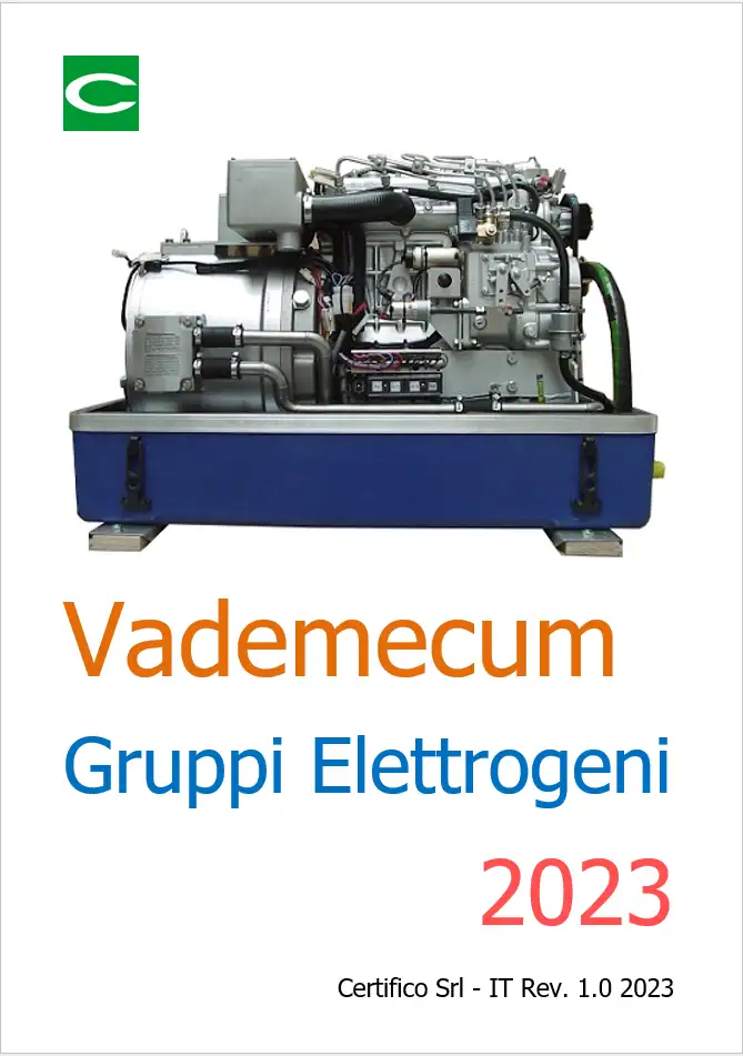 Vademecum gruppi elettrogeni 2023 Vademecum gruppi elettrogeni 2023