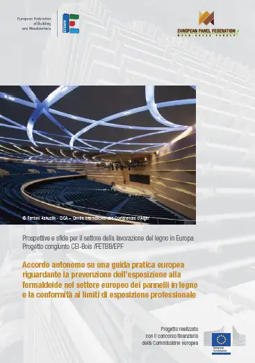 Guida pratica europea OELP formaldeide settore pannelli in legno Guida pratica europea OELP formaldeide settore pannelli in legno