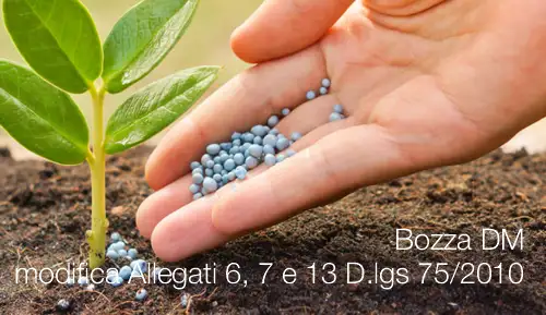Bozza DM modifica Allegati 6 7 13 Decreto fertilizzanti Bozza DM modifica Allegati 6 7 13 Decreto fertilizzanti