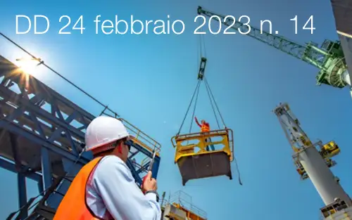Decreto direttoriale 24 febbraio 2023 n 14 Decreto direttoriale 24 febbraio 2023 n 14