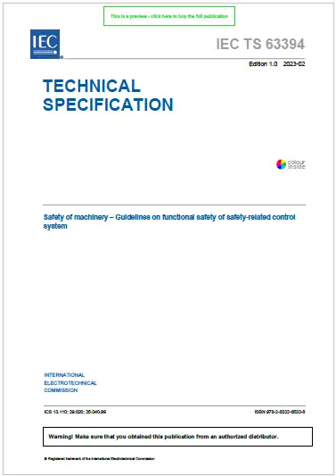 IEC TS 63394 2023 IEC TS 63394 2023
