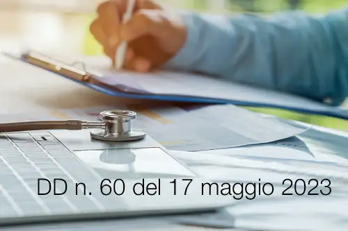 DD n 60 del 17 maggio 2023 DD n 60 del 17 maggio 2023