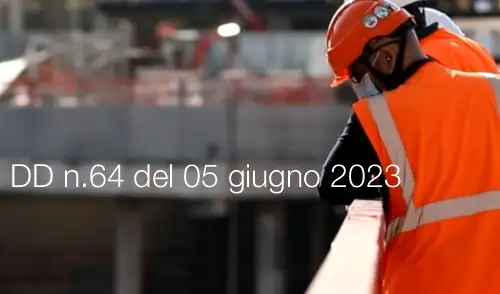 Decreto Direttoriale n 64 del 05 giugno 2023
