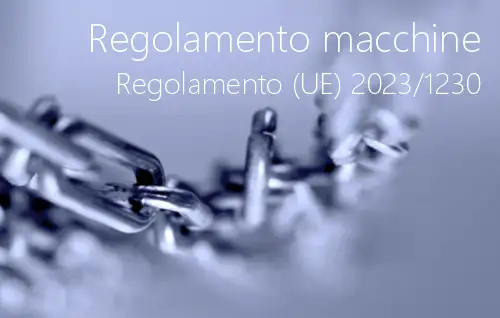 Regolamento macchine 2023