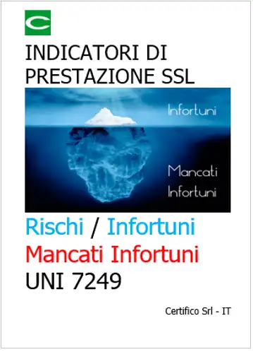 Rischi Infortuni Mancati Infortuni e Indicatori di Prestazione SSL UNI 7249 Rischi Infortuni Mancati Infortuni e Indicatori di Prestazione SSL UNI 7249