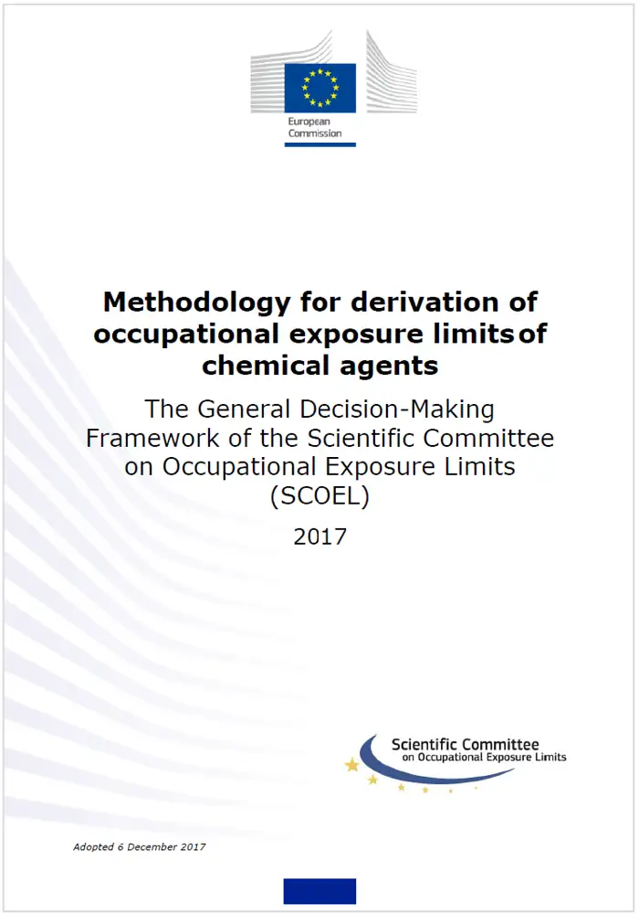 Metodologia per la Derivazione dei Limiti di Esposizione Professionale  SCOEL  2017