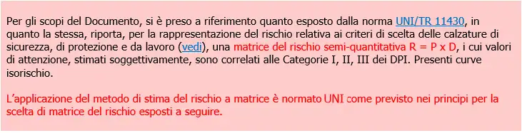 Stima del rischio scelta matrici del rischio Box 13 Stima del rischio scelta matrici del rischio Box 13