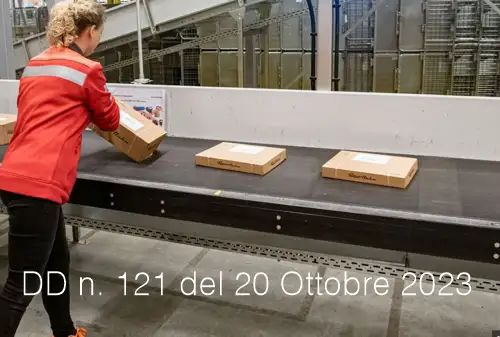 Decreto direttoriale n 121 del 20 Ottobre 2023 Decreto direttoriale n 121 del 20 Ottobre 2023