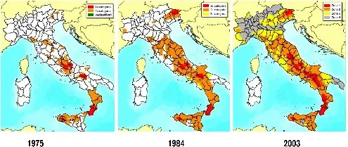 Evoluzione classificazione sismica italiana