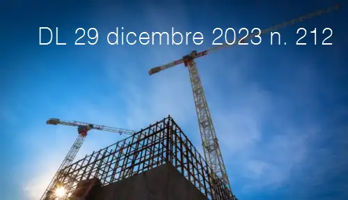 Decreto Legge 29 dicembre 2023 n  212