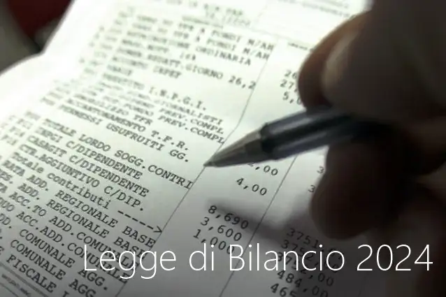Legge di Bilancio 2024