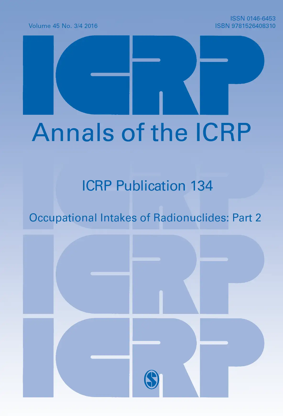 ICRP Publication 134 ICRP Publication 134