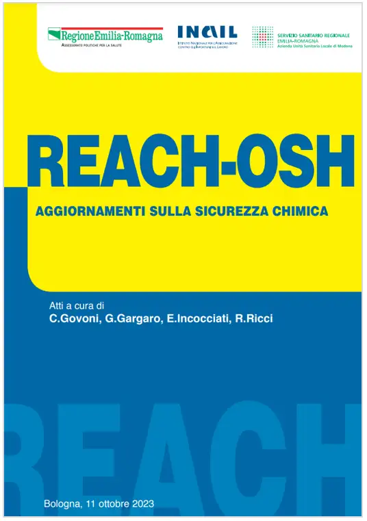 REACH OSH 2023 Aggiornamenti sulla sicurezza chimica REACH OSH 2023 Aggiornamenti sulla sicurezza chimica