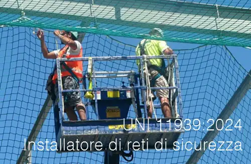 UNI 11939 2024   Installatore di reti di sicurezza