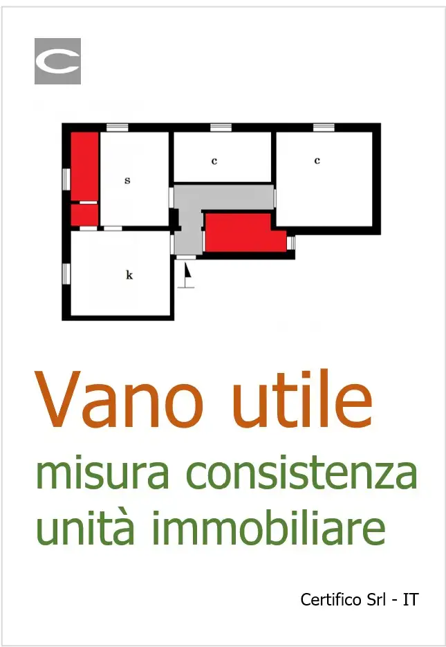 Il vano utile misura della consistenza dell unit immobiliare Il vano utile misura della consistenza dell unit immobiliare
