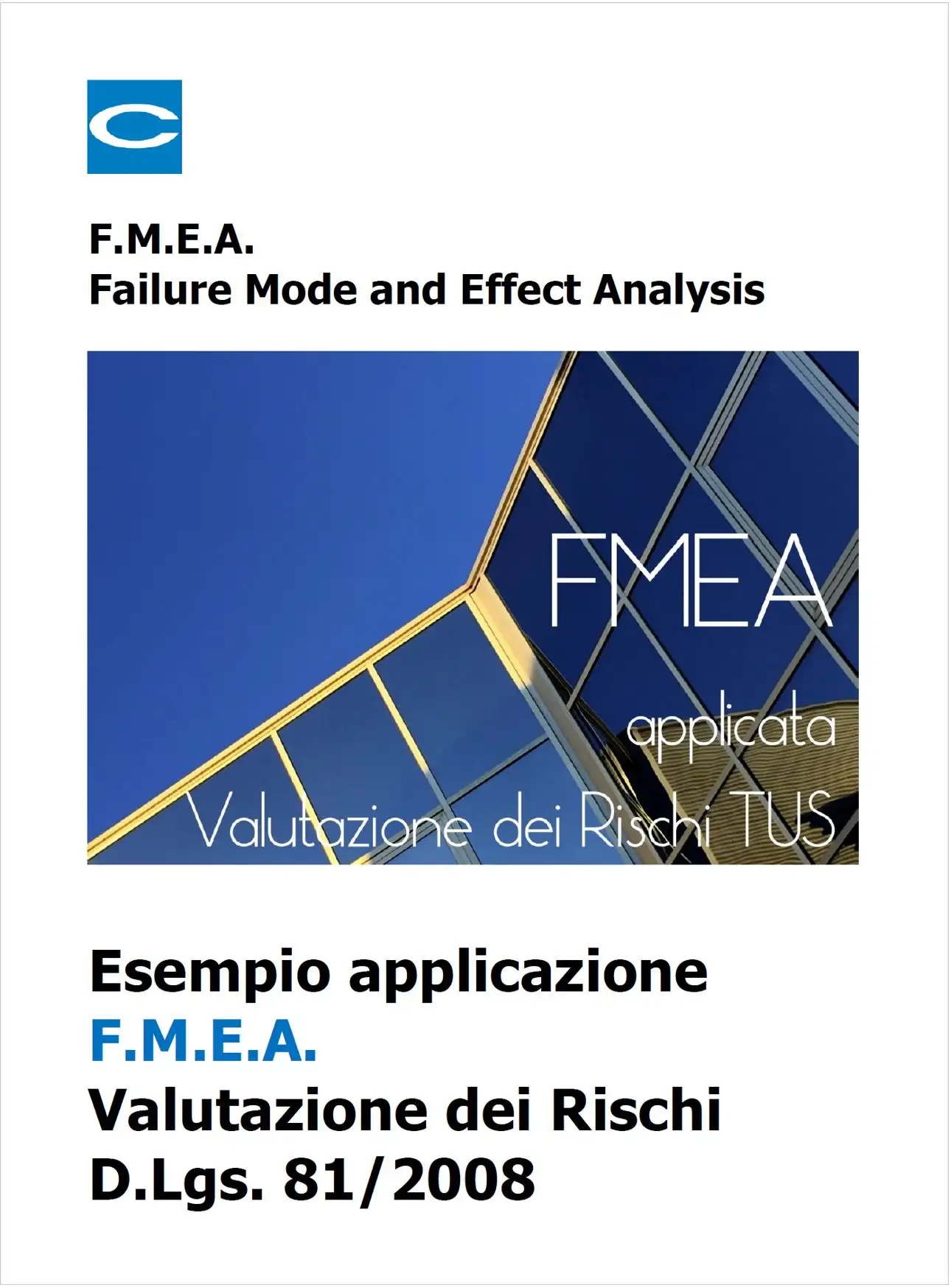 FMEA 81 08 Valutazione dei rischi FMEA 81 08 Valutazione dei rischi