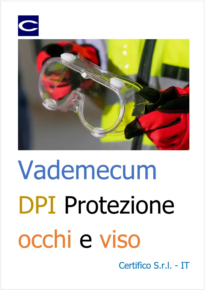 Vademecum DPI Protezione occhi e viso Vademecum DPI Protezione occhi e viso