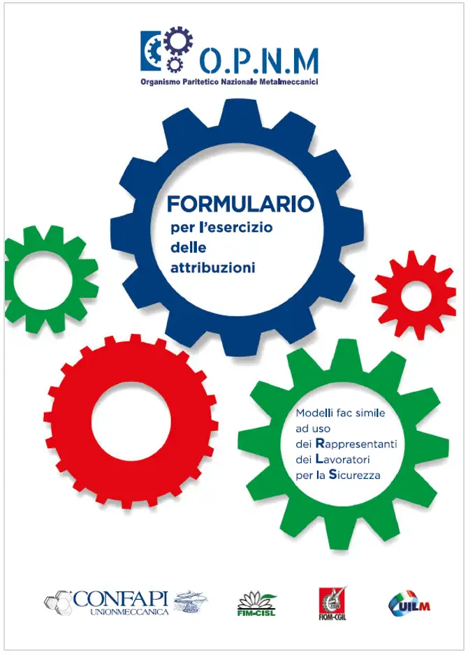 Formulario pe l esercizio delle attribuzioni del RLS OPNM Formulario pe l esercizio delle attribuzioni del RLS OPNM