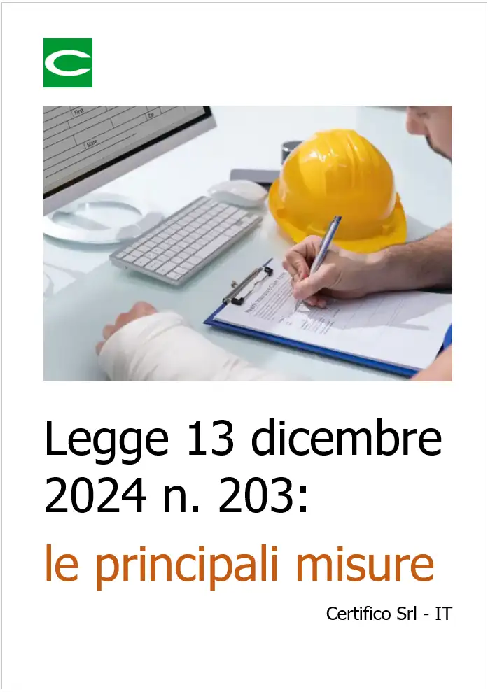 Legge 13 dicembre 2024 n 203 le principali misure Legge 13 dicembre 2024 n 203 le principali misure
