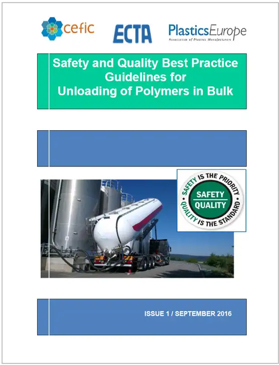 Safety and Quality Best Practice Guidelines for Unloading of Polymers in Bulk   CEFIC 2016