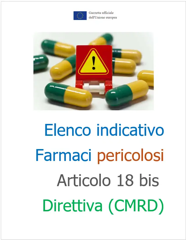 Elenco indicativo di farmaci pericolosi Elenco indicativo di farmaci pericolosi