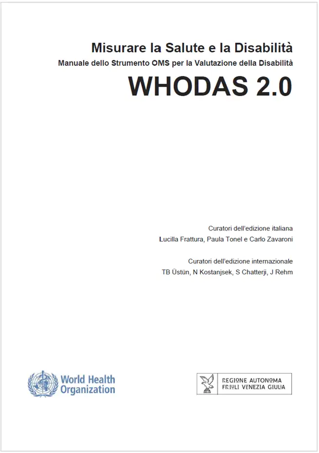 WHODAS 2 0 WHODAS 2 0