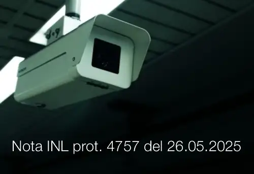 Nota INL prot 4757 del 26 05 2025 Nota INL prot 4757 del 26 05 2025