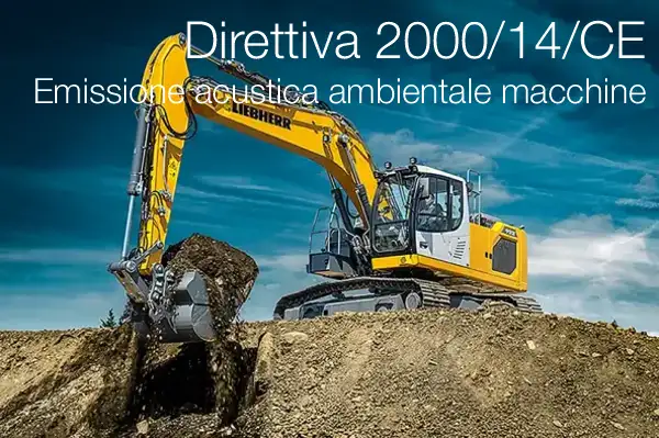 Direttiva 2000 14 CE emissione acustica ambientale macchine Direttiva 2000 14 CE emissione acustica ambientale macchine