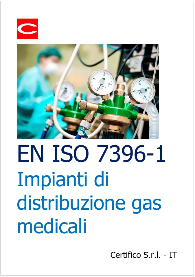 EN ISO 7396 1  Impianti di distribuzione gas medicali