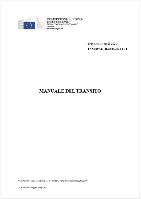Manuale del transito