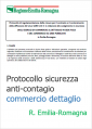 Protocollo sicurezza anti contagio commercio dettaglio ER