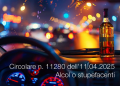 Circolare prot  n  11280 dell 11 04 2025   Alcol o stupefacenti