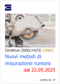 Direttiva 2000 14 CE  OND  Nuovi metodi di misurazione rumore dal 22 05 2025