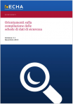 Orientamenti scheda sicurezza 3 1 2015