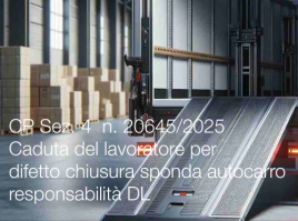 Cassazione Penale Sez  4 del 04 Giugno 2025 n  20645