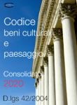 Cover Codice beni culturali 2020 small