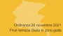 Ordinanza 26 novembre 2021 Friuli Venezia Giulia in zona gialla